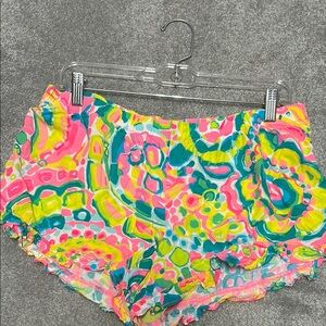 Lilly Pulitzer short ruffle shorts
